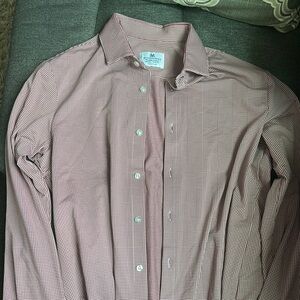 Mizzen + Main Red Dress Shirt